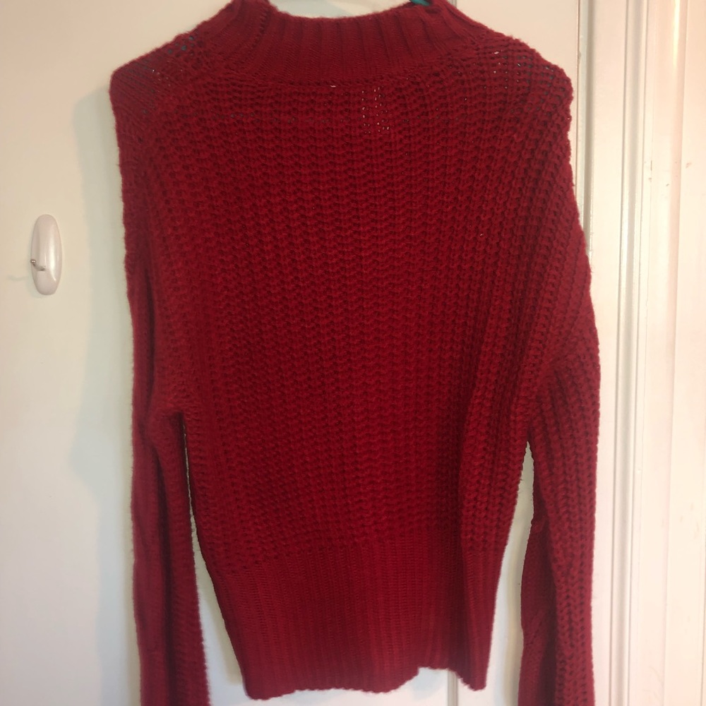 Red American Rag Sweater - Picture 3 of 3